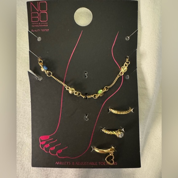 Women’s Anklet and Toe Rings - Picture 3 of 4